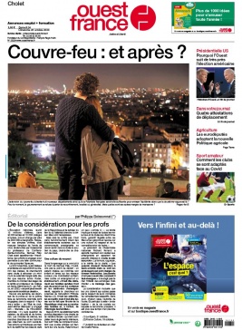 Ouest-France N°20201024 du 24 octobre 2020 à télécharger sur iPad