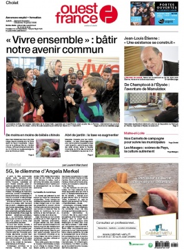 Ouest-France N°20200118 du 18 janvier 2020 à télécharger sur iPad