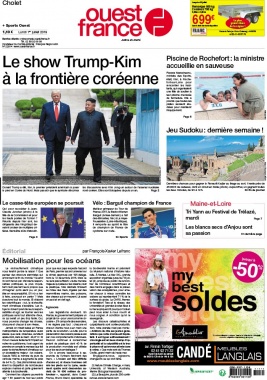 Ouest-France N°20190701 du 01 juillet 2019 à télécharger sur iPad