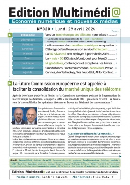 Lisez Edition Multimédi@ du 29 avril 2024 sur ePresse.fr
