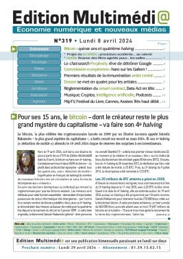 Lisez Edition Multimédi@ du 08 avril 2024 sur ePresse.fr