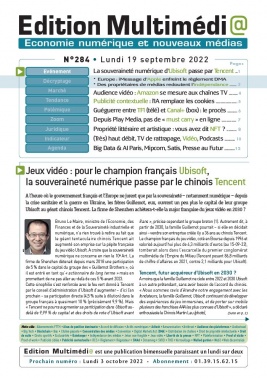 Lisez Edition Multimédi@ du 19 septembre 2022 sur ePresse.fr