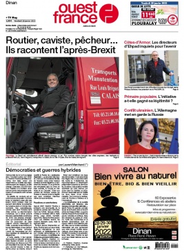Ouest-France N°20220128 du 28 janvier 2022 à télécharger sur iPad