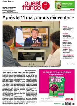 Ouest-France N°20200414 du 14 avril 2020 à télécharger sur iPad