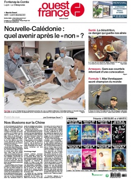 Ouest-France N°20211213 du 13 décembre 2021 à télécharger sur iPad