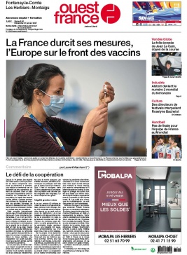 Ouest-France N°20210130 du 30 janvier 2021 à télécharger sur iPad