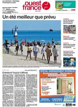 Ouest-France N°20200829 du 29 août 2020 à télécharger sur iPad