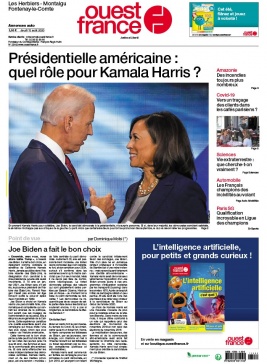 Ouest-France N°20200813 du 13 août 2020 à télécharger sur iPad
