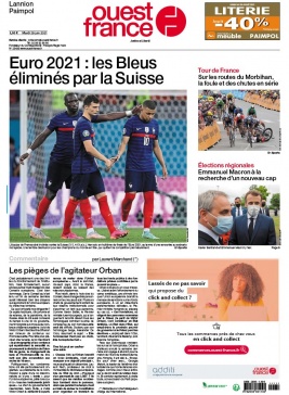 Ouest-France N°20210629 du 29 juin 2021 à télécharger sur iPad
