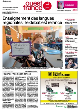 Ouest-France N°20210522 du 22 mai 2021 à télécharger sur iPad