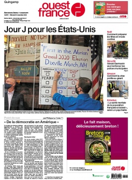 Ouest-France N°20201104 du 04 novembre 2020 à télécharger sur iPad