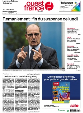 Ouest-France N°20200706 du 06 juillet 2020 à télécharger sur iPad