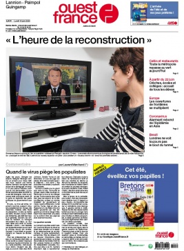 Ouest-France N°20200615 du 15 juin 2020 à télécharger sur iPad