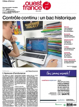 Ouest-France N°20200404 du 04 avril 2020 à télécharger sur iPad
