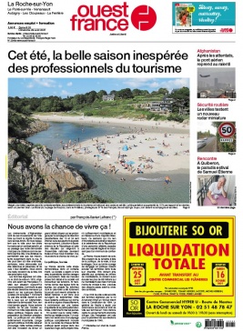 Ouest-France N°20210828 du 28 août 2021 à télécharger sur iPad