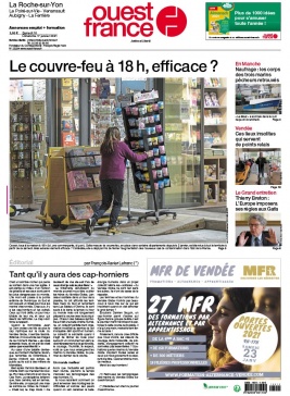 Ouest-France N°20210116 du 16 janvier 2021 à télécharger sur iPad