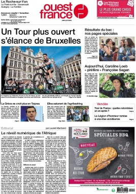 Ouest-France N°20190706 du 06 juillet 2019 à télécharger sur iPad