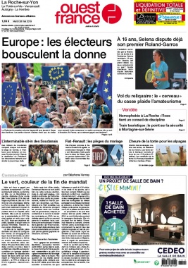 Ouest-France N°20190528 du 28 mai 2019 à télécharger sur iPad