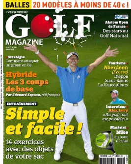 Golf Magazine N°303 du 12 juin 2015 à télécharger sur iPad