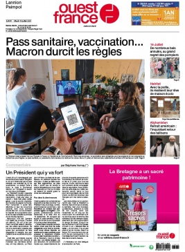 Ouest-France N°20210713 du 13 juillet 2021 à télécharger sur iPad