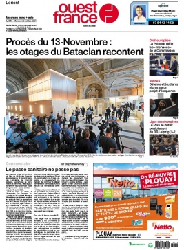Ouest-France N°20211020 du 20 octobre 2021 à télécharger sur iPad