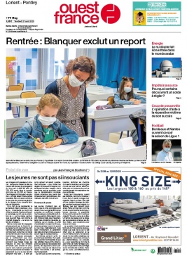 Ouest-France N°20200821 du 21 août 2020 à télécharger sur iPad