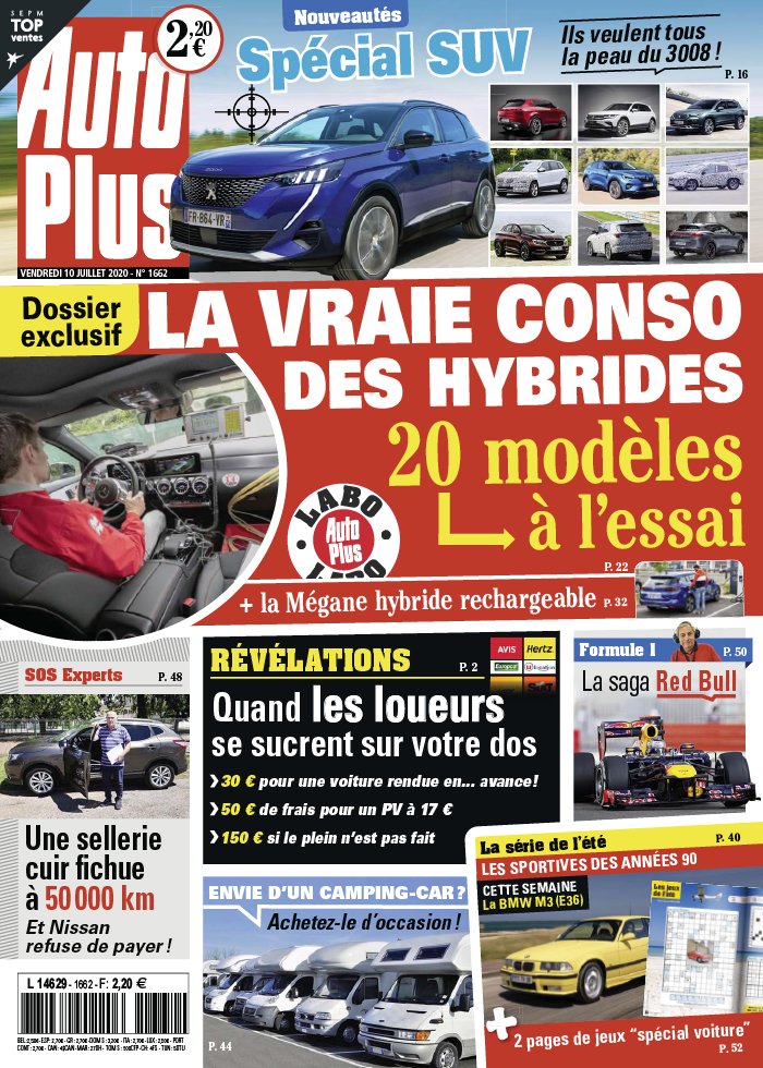 Auto Plus 10 juillet 2020 Abonnement Auto Plus Pas Cher avec le BOUQUET ePresse.fr