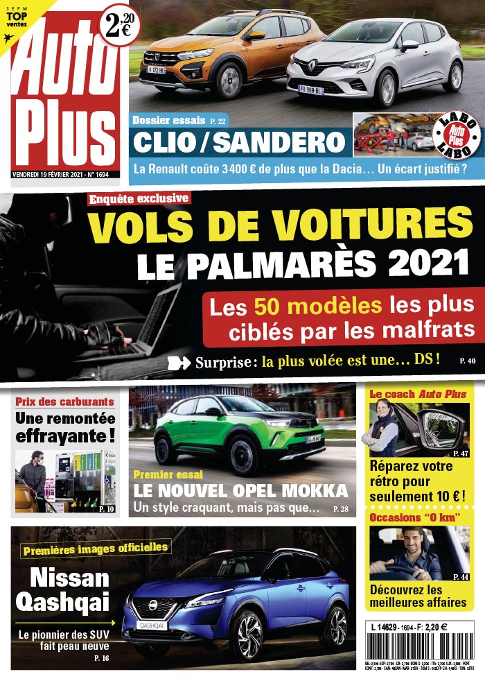 Auto Plus 19 février 2021 Auto Plus N°1694 du 19 février 2021 à télécharger sur iPad