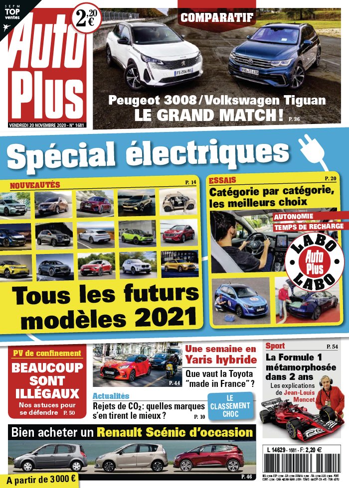 Auto Plus 20 novembre 2020 Abonnement Auto Plus Pas Cher avec le BOUQUET ePresse.fr