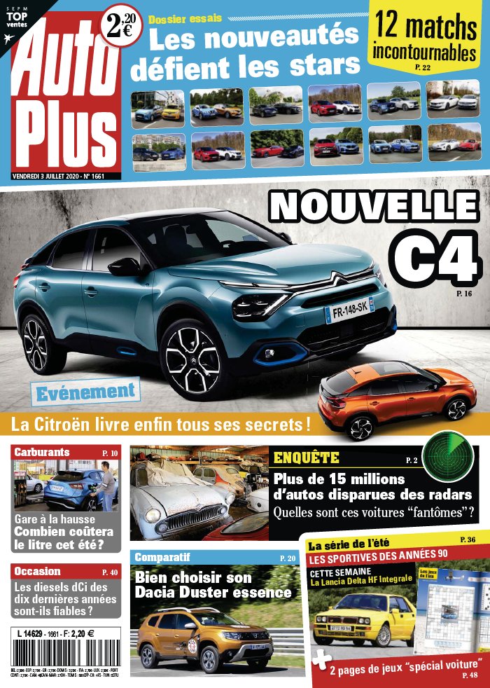 Auto Plus 03 juillet 2020 Abonnement Auto Plus Pas Cher avec le BOUQUET ePresse.fr