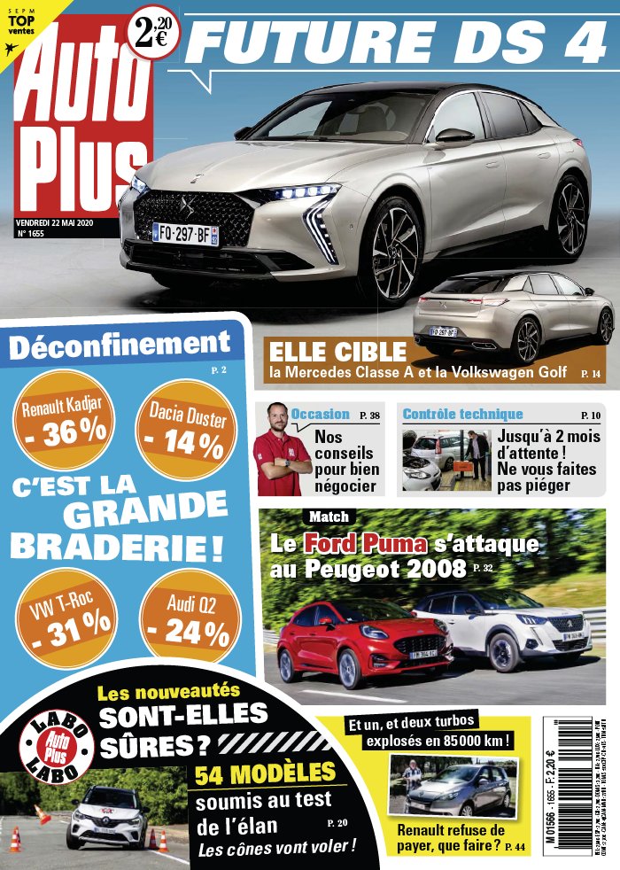 Auto Plus 22 mai 2020 Abonnement Auto Plus Pas Cher avec le BOUQUET ePresse.fr