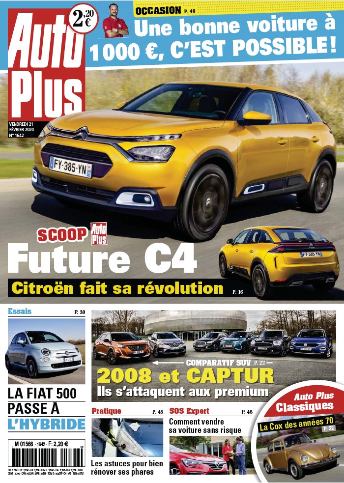 Auto Plus 21 février 2020 Abonnement Auto Plus Pas Cher avec le BOUQUET ePresse.fr
