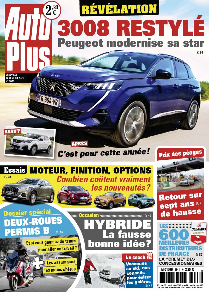 Auto Plus 14 février 2020 Auto Plus N°1641 du 14 février 2020 à télécharger sur iPad