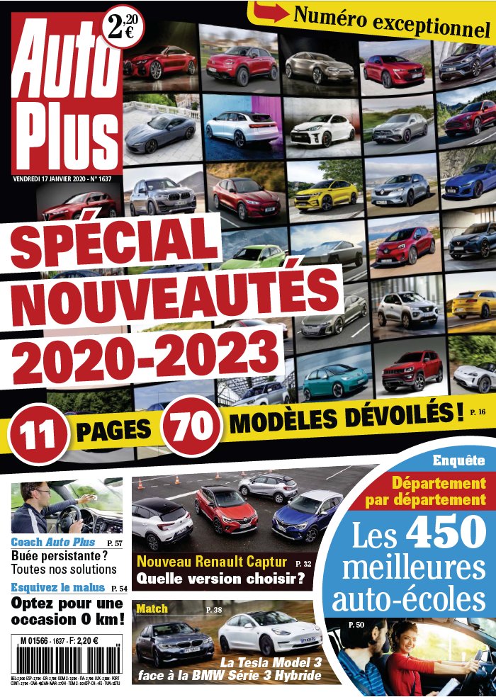 Auto Plus 17 janvier 2020 Auto Plus N°1637 du 17 janvier 2020 à télécharger sur iPad