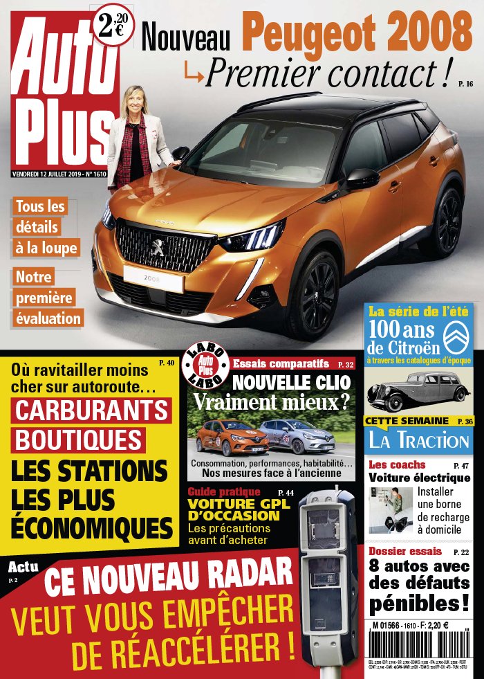 Auto Plus 12 juillet 2019 Auto Plus N°1610 du 12 juillet 2019 à télécharger sur iPad