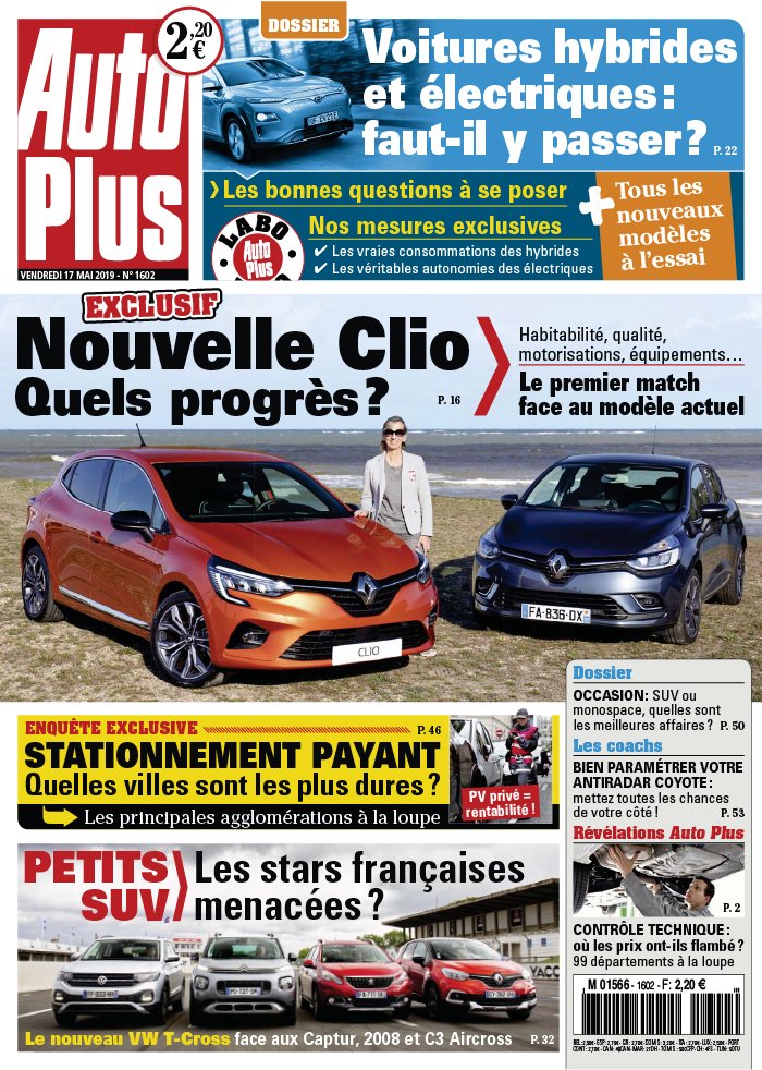 Auto Plus 17 mai 2019 Auto Plus N°1602 du 17 mai 2019 à télécharger sur iPad