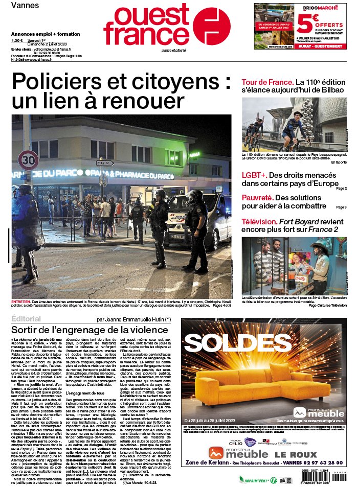 OUEST FRANCE JOURNAL NUM RIQUE ABONN visual data 7