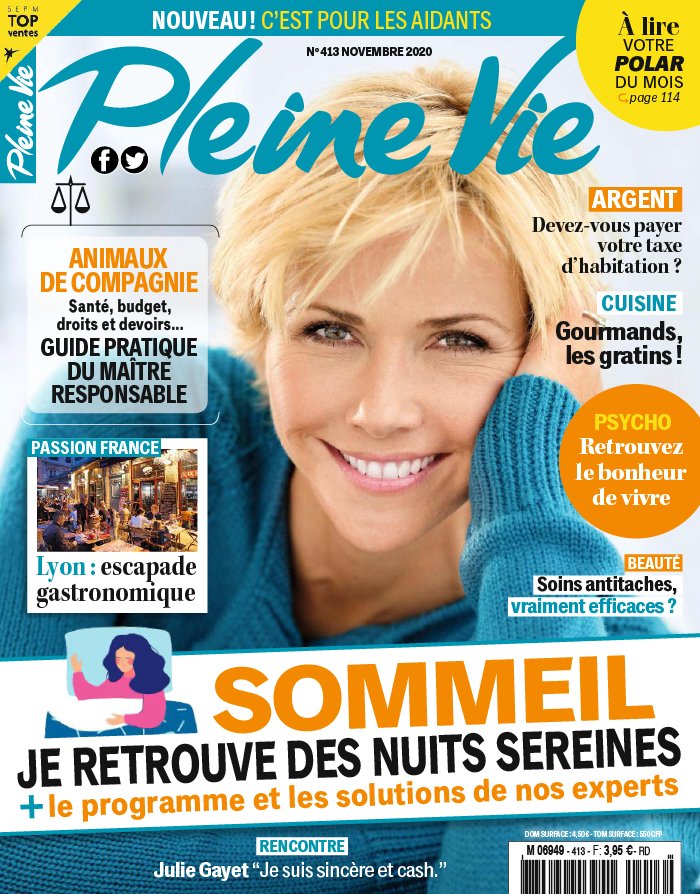 Pleine Vie 08 octobre 2020 Abonnement Pleine Vie Pas Cher avec le BOUQUET ePresse.fr