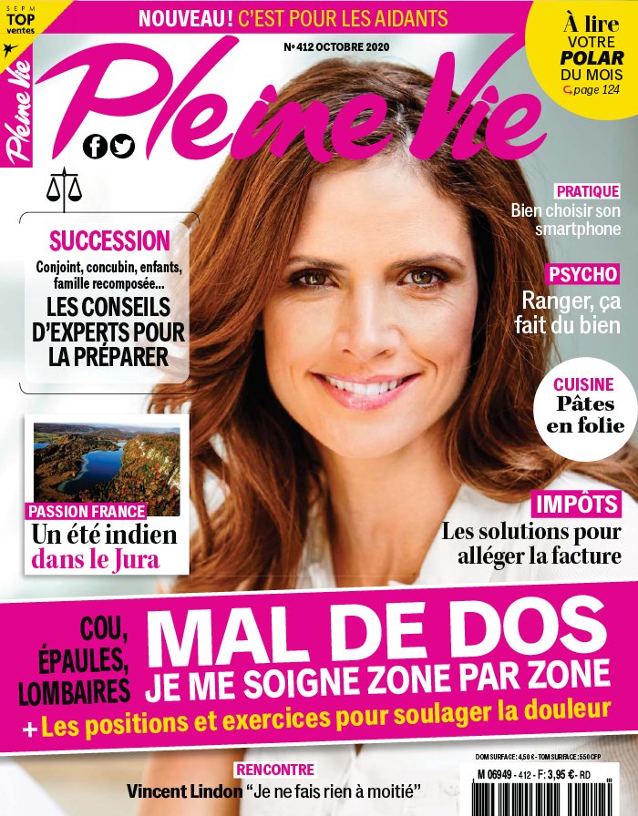 Pleine Vie 07 septembre 2020 Abonnement Pleine Vie Pas Cher avec le BOUQUET ePresse.fr