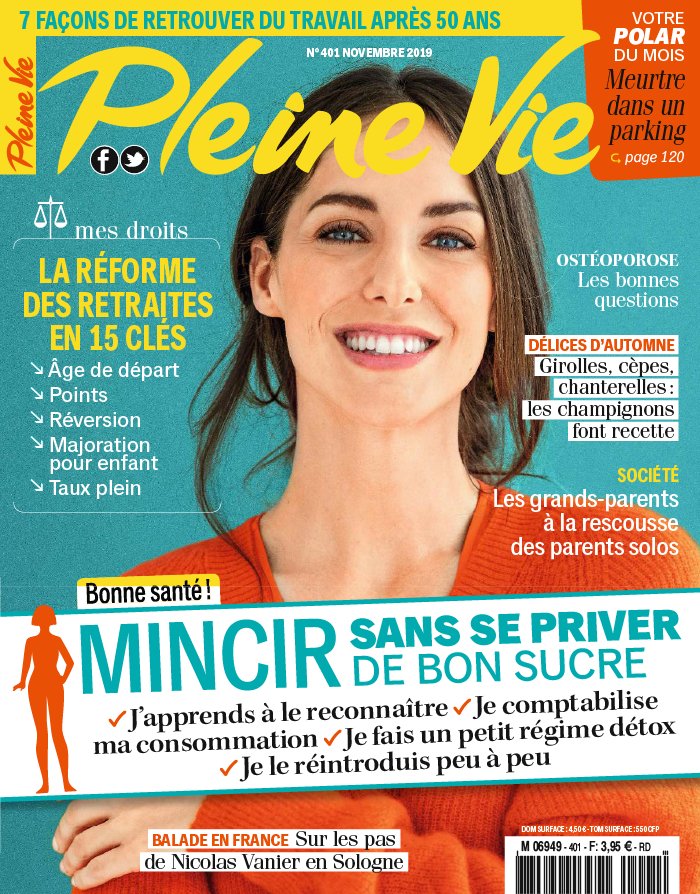Pleine Vie 09 octobre 2019 Abonnement Pleine Vie Pas Cher avec le BOUQUET ePresse.fr