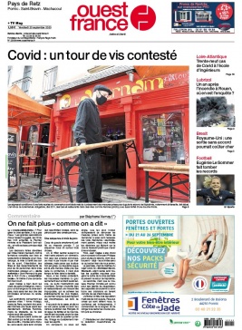 Ouest-France N°20200925 du 25 septembre 2020 à télécharger sur iPad