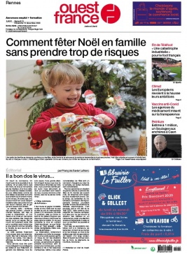 Ouest-France N°20201212 du 12 décembre 2020 à télécharger sur iPad