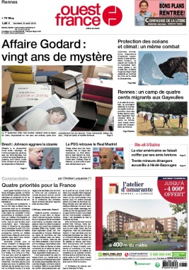 Ouest-France N°20190830 du 30 août 2019 à télécharger sur iPad
