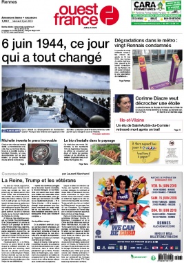 Ouest-France N°20190605 du 05 juin 2019 à télécharger sur iPad