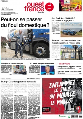 Ouest-France N°20190603 du 03 juin 2019 à télécharger sur iPad
