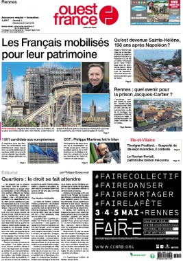Ouest-France N°20190504 du 04 mai 2019 à télécharger sur iPad