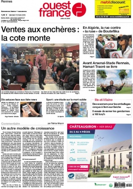Ouest-France N°20190313 du 13 mars 2019 à télécharger sur iPad