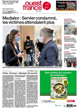 Ouest-France 30 mars 2021 Ouest-France N°20210330 du 30 mars 2021 à télécharger sur iPad