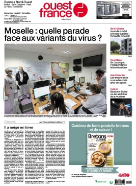 Ouest-France 13 février 2021 Ouest-France N°20210213 du 13 février 2021 à télécharger sur iPad