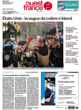 Ouest-France 01 juin 2020 Ouest-France N°20200601 du 01 juin 2020 à télécharger sur iPad